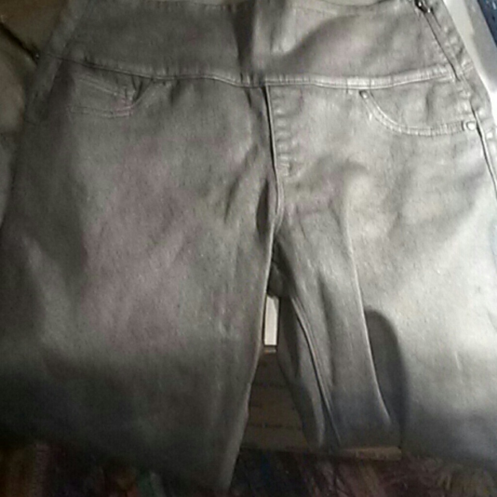 Spanx Denim Coated Jegging Jeans Sz L